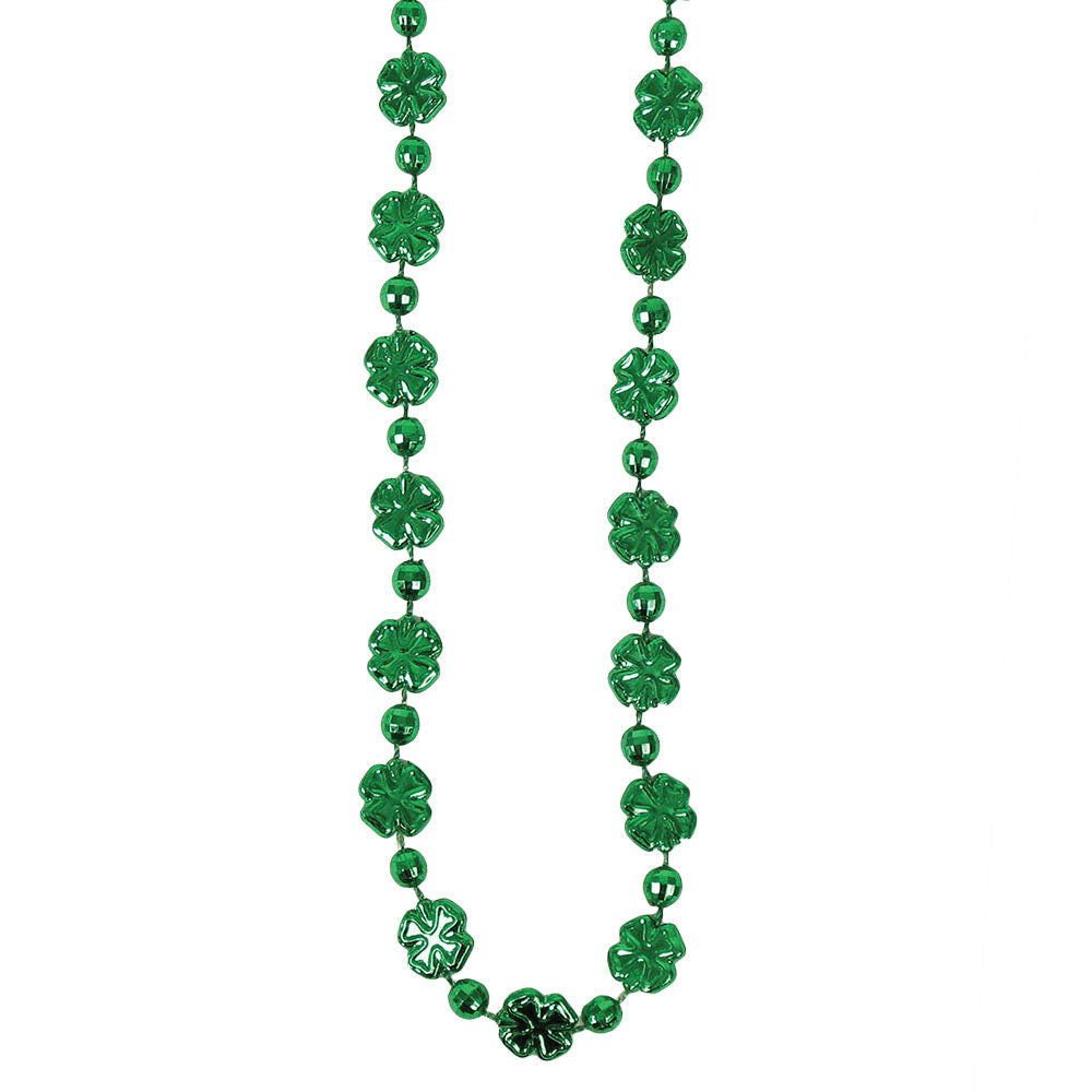 Beads - Shamrocks 6mm 33" (144 PACK)