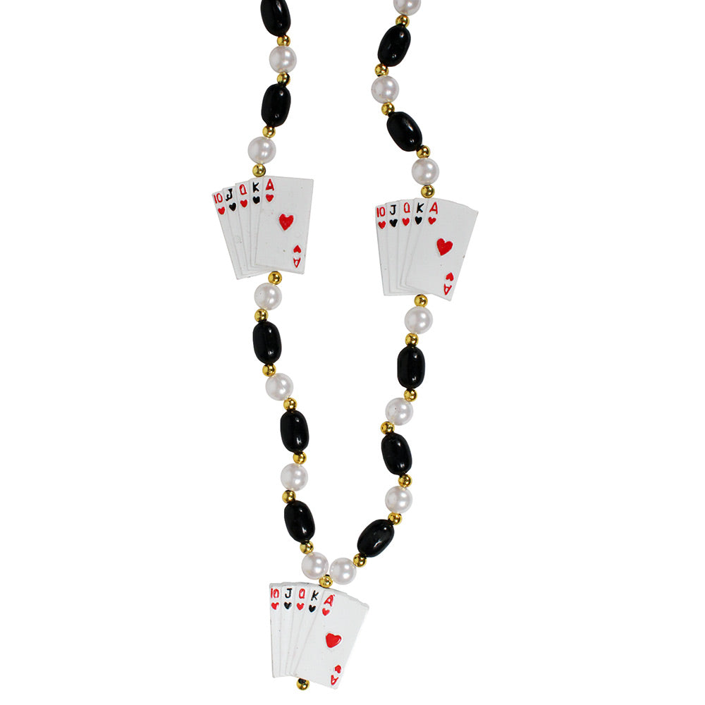 Beads - Poker Cards 40" (6 PACK)