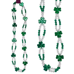 Beads - Shamrocks and Pearls 36" (6 PACK)