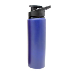 Stainless Steel Drinking Bottle With Matte Metallic Body