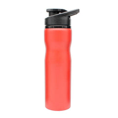 Stainless Drinking Steel Bottle With Matte Metallic Grooved Body