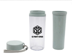 Portable Clear Insulated Water Bottle