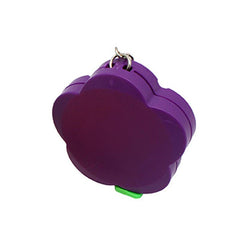 Flower Keychain With Tape Measure