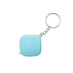 Mini Square Keychain With Tape Measure