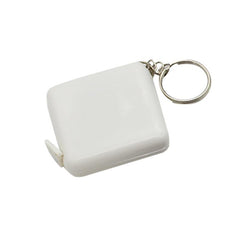 Square Keychain With Tape Measure