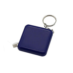 Square Keychain With Tape Measure