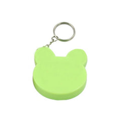 Cartoon Animal Keychain With Tape Measure