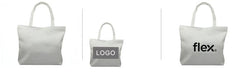 Zippered Canvas Tote Bag 42*32*10cm
