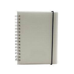 A5 Notebook With Clear Cover And Dot Grid Pages