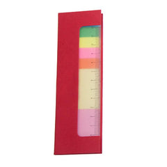 Sticky Note Set In Ruler Design
