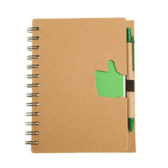 Eco-Friendly Notebook With Thumbs Up Design