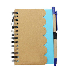 Eco-Friendly Notebook With Scallop Edge