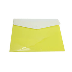 Envelope-Style A4 Document Holder With White Top Flap