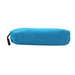 Small Rectangular Zippered Canvas Pencil Case