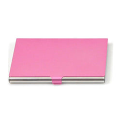 Coloured Metal Name Card Holder