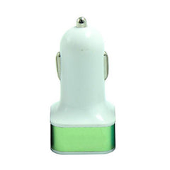 Dual-Port Car Charger With Coloured Metal Edge