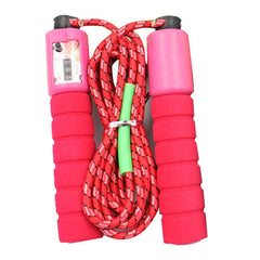 Skipping Rope With Grooved Eva Handles
