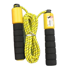 Skipping Rope With Grooved Eva Handles