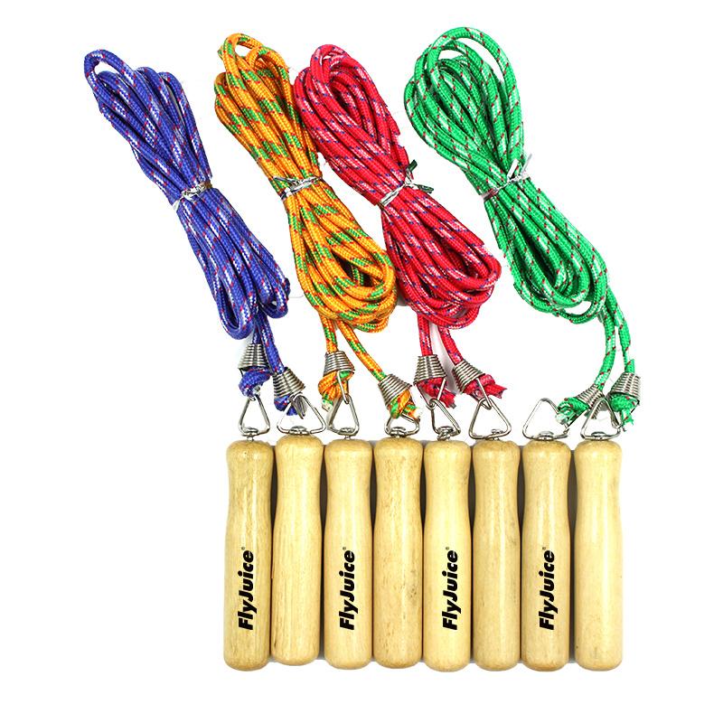 Skipping Rope With Wooden Handles