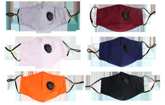 Cotton Mask with Valve