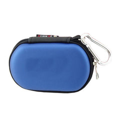 Oval Zippered Hard Shell Case