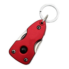 Keychain With 7-In-1 Multi-Tool Set