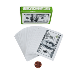 $100 Bill Playing Cards (24 total card decks in 2 boxes) 77?› each