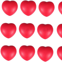PU Foam Heart Shaped Stress Balls (Deliver in 4-6 weeks)