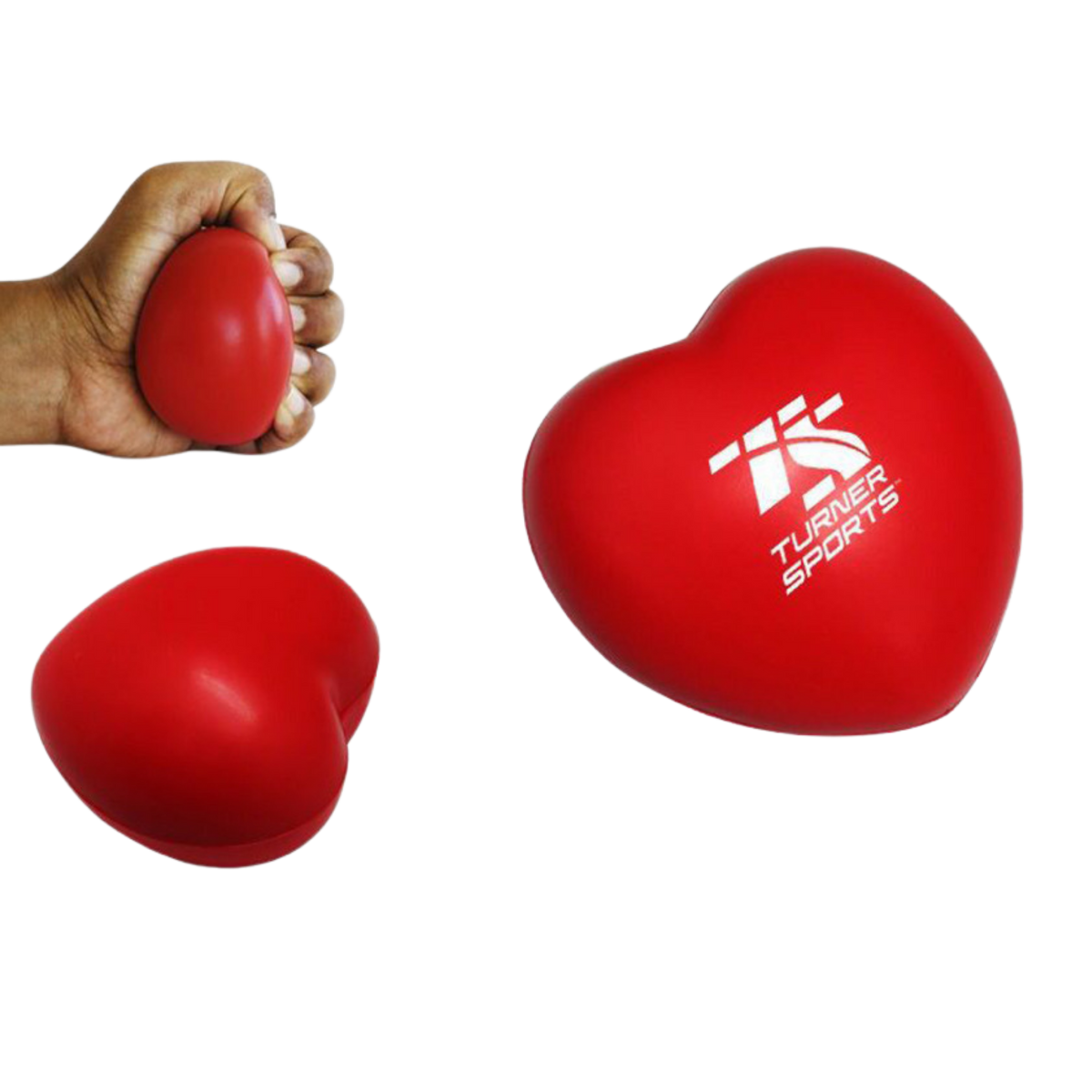 PU Foam Heart Shaped Stress Balls (Deliver in 4-6 weeks)