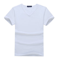 Short-Sleeved V-Neck T-Shirt