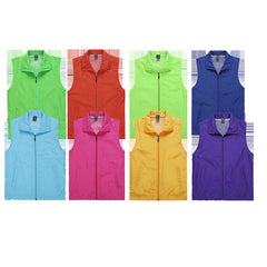 Zippered Sleeveless Jacket