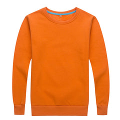 Long-Sleeved Sweater With Round Neck And Blue Neck Tape