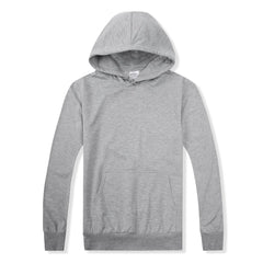 Long-Sleeved Terry Cloth Sweater With Hood