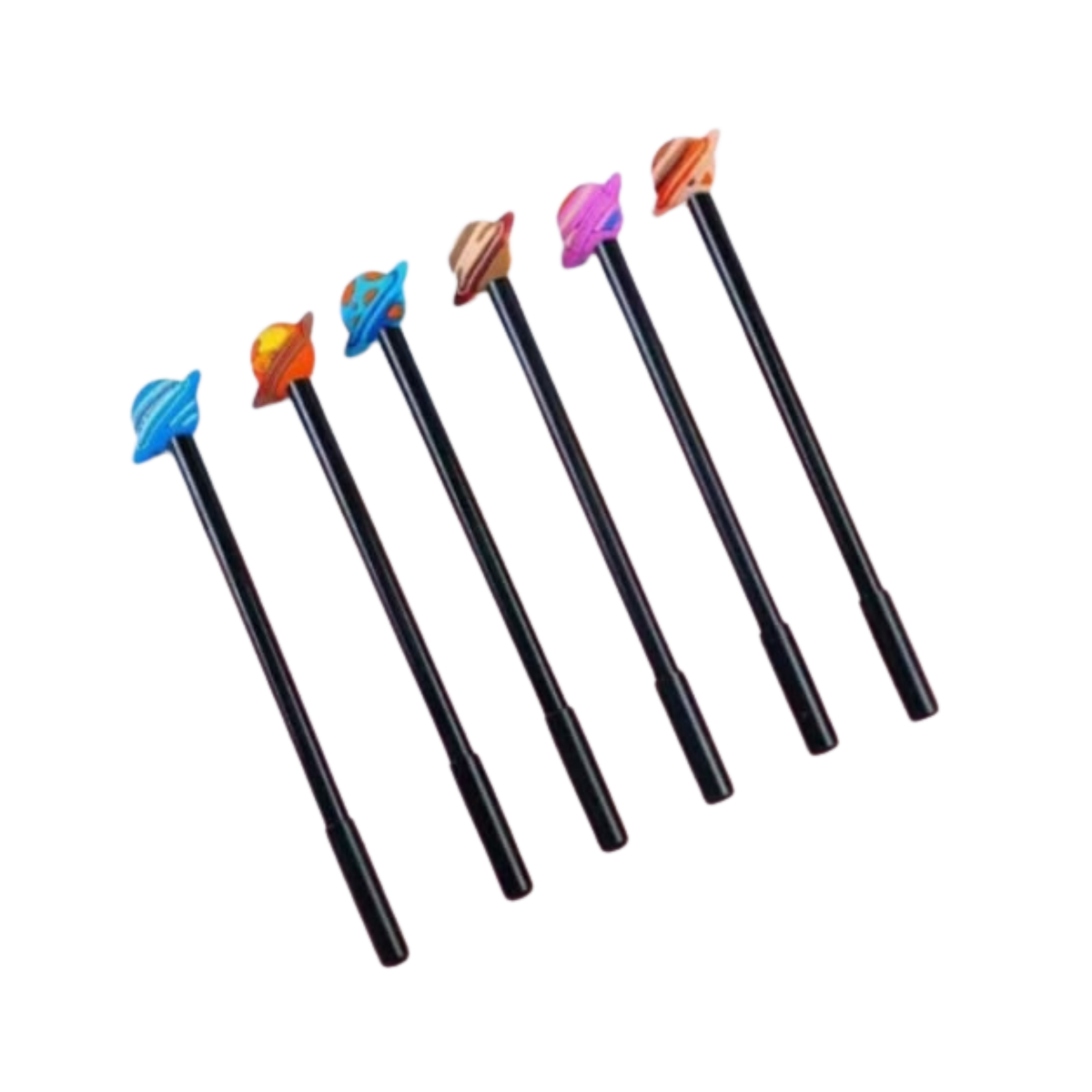 Cute Cartoon Planet Design Gel Ink Pen