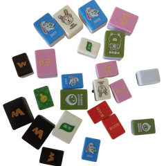 2.4 cm Custom Mini Mahjong Set (Deliver in 4-6 weeks)