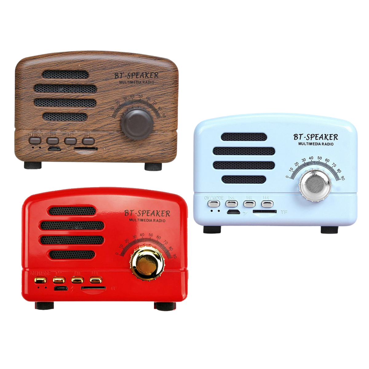 Mini Retro Bluetooth Speaker (Deliver in 4-6 weeks)
