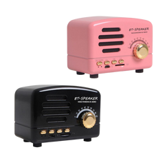 Mini Retro Bluetooth Speaker (Deliver in 4-6 weeks)