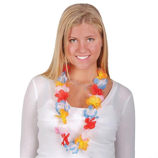 Lei - Poly Silk Flowers 36" (DZ)