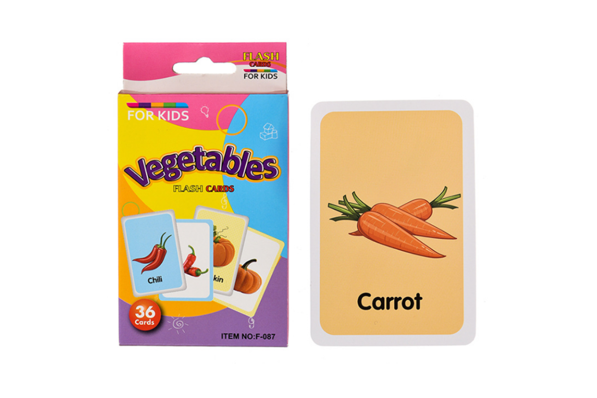 Vegetable Flash Cards