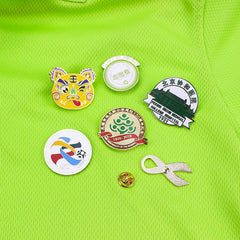 4x4cm Imitation Enamel Badges