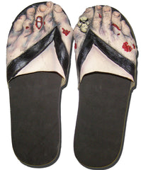 ZOMBIE BIG FOOT SANDALS FEET ( Sold by the  PAIR ) *- CLOSEOUT NOW $ 3.50 EA