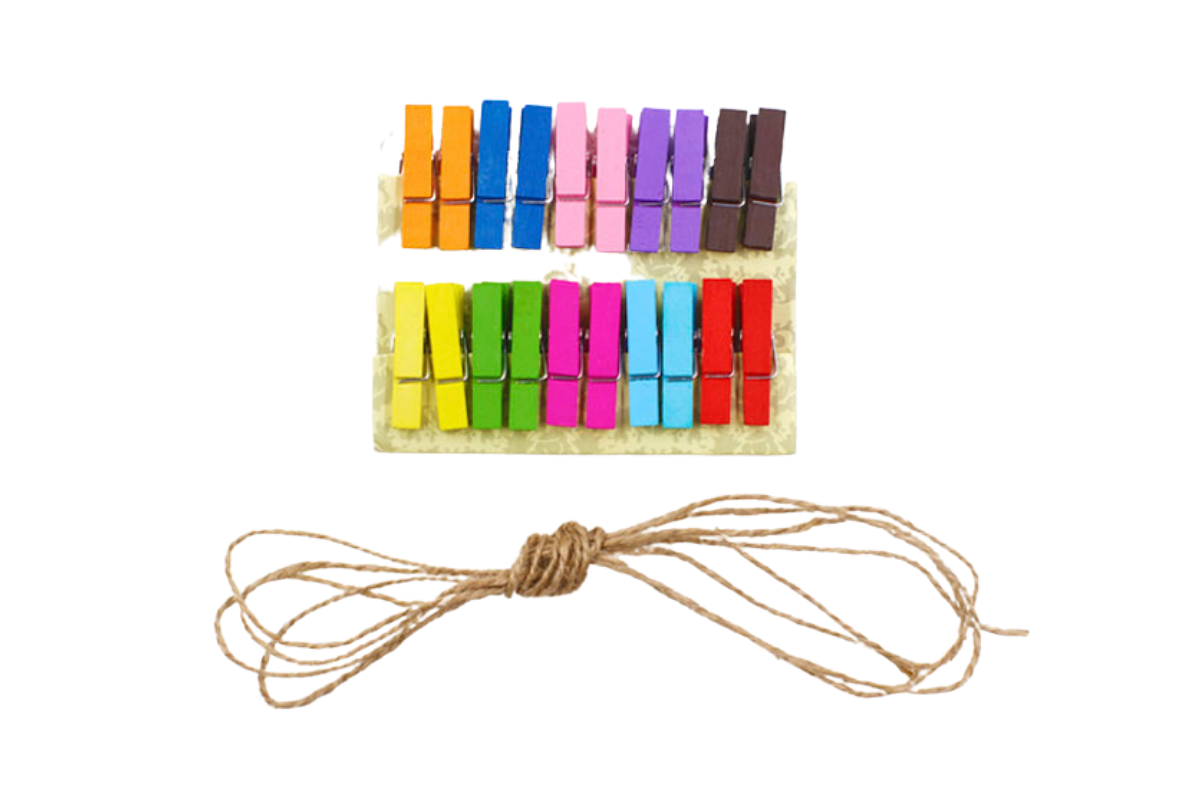 Colourful Wooden Peg