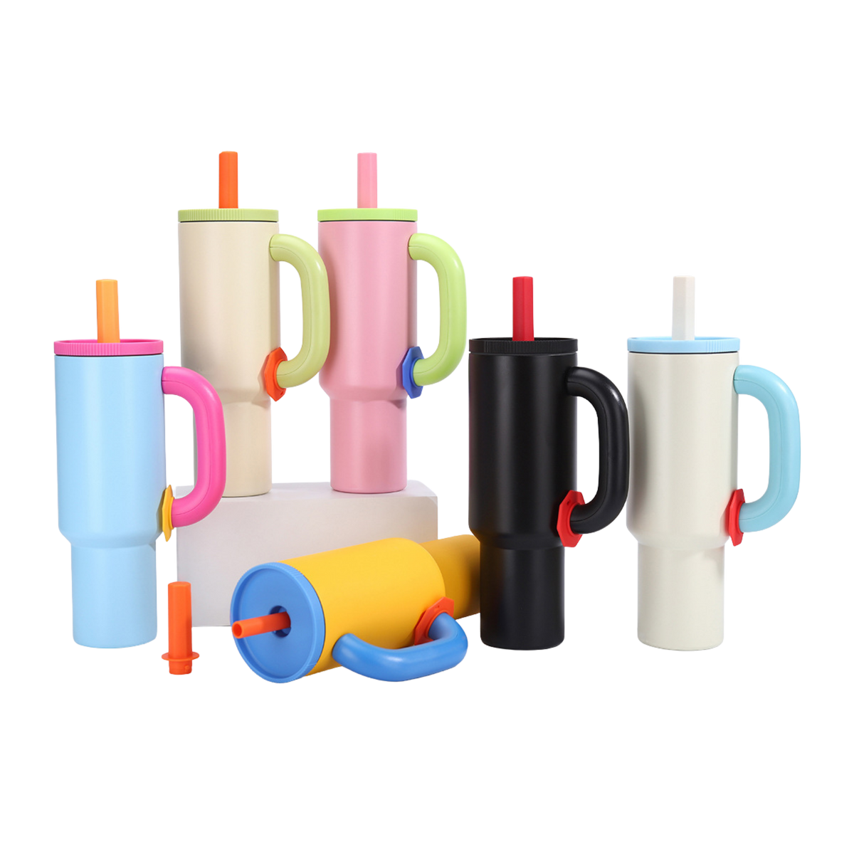 Colorful Insulated Car Cup(Deliver In 4-6 weeks)