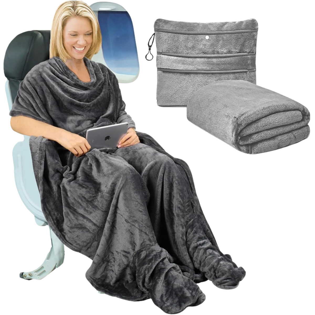 Foldable Travel Blanket (Deliver in 4-6 weeks)