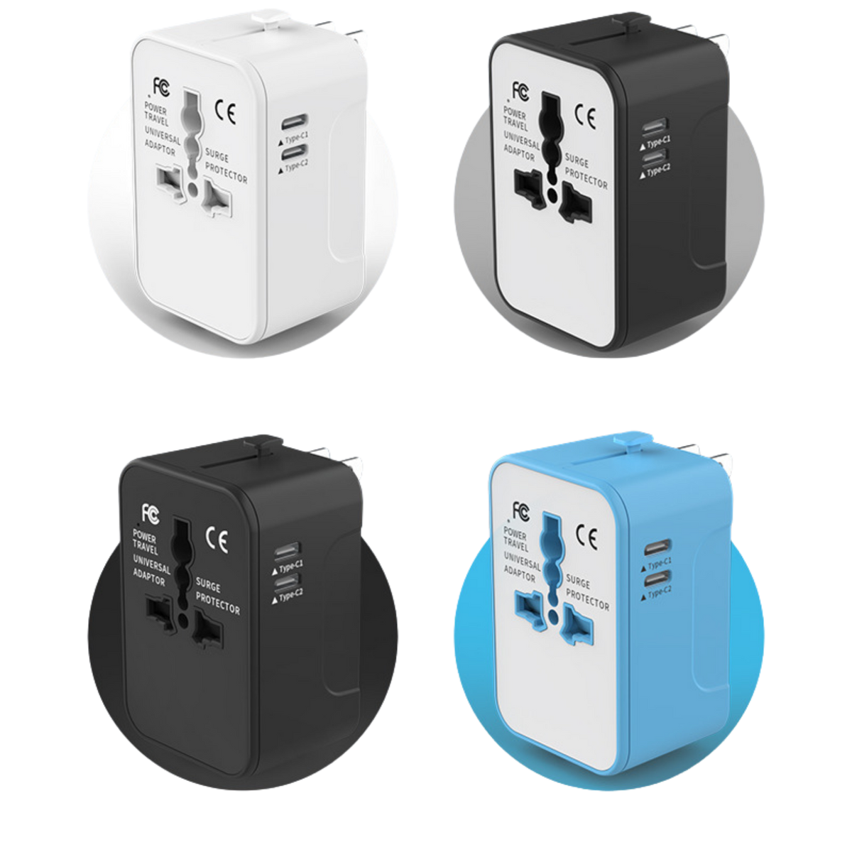 Portable Travel Adaptor (Deliver in 4-6 weeks)