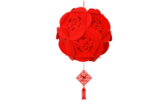 Chinese New Year Non Woven DIY Hanging Decor
