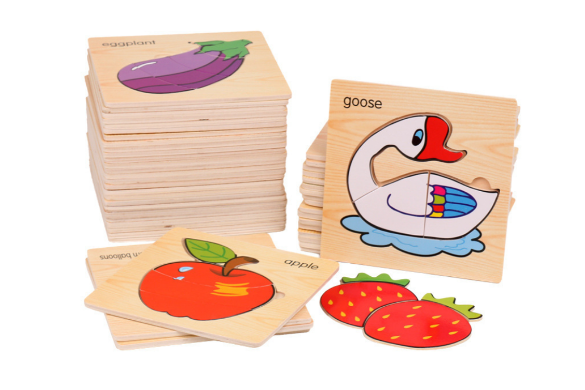 Fruit Design Wooden Jigsaw Puzzle