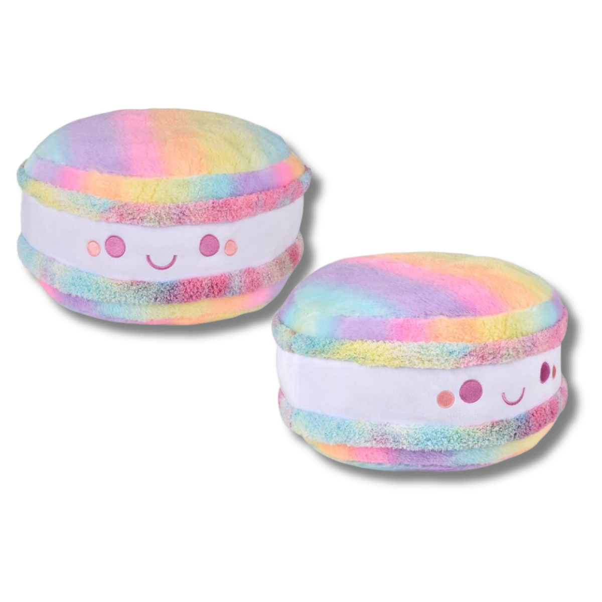 Rainbow Macaron Plush Soft Pillow