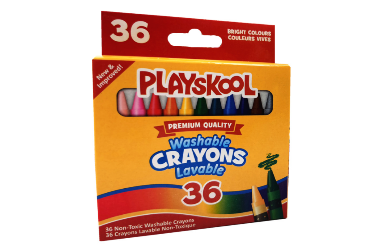 Washable Crayons 36pc Set