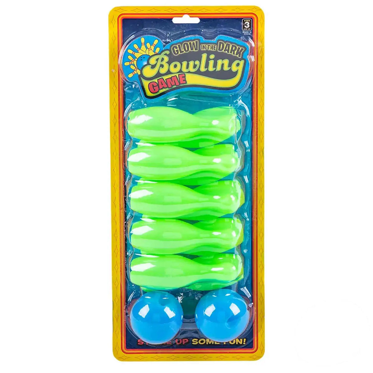 Glow In The Dark Bowling Set  Play Toy for Kids